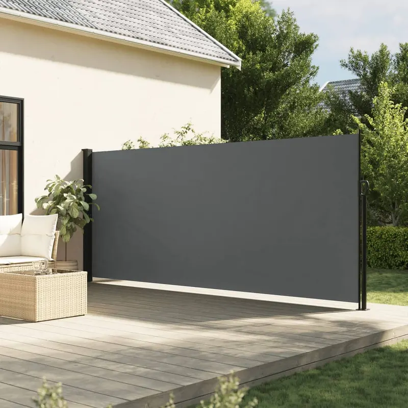 copertina laterala retractabila, antracit, 180x600 cm