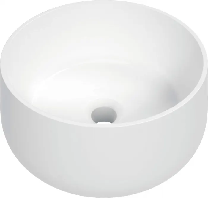 Lavoar ceramic, montare blat, 31.1x35.3 cm, alb, Deante Arnika
