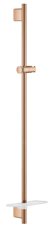 Bara de dus Grohe 26603DA0, SmartActive, aparenta, 900 mm, glisor, etajera, lucios, cupru