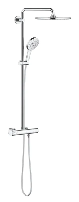 Sistem dus Grohe 27968001, 310 mm, 1 bar, 130 mm, 1.75 m, 1118 mm, 472 mm, 1 functii palarie dus, Crom