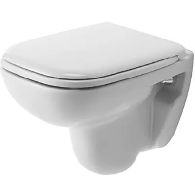 Vas WC Duravit 22110900002, D-Code, montaj suspendat, zona montaj interior, tip clatire jet de apa, alb