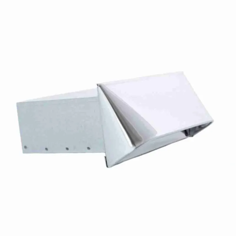 Grila admisie inox 15x5 - anti vant/ploaie
