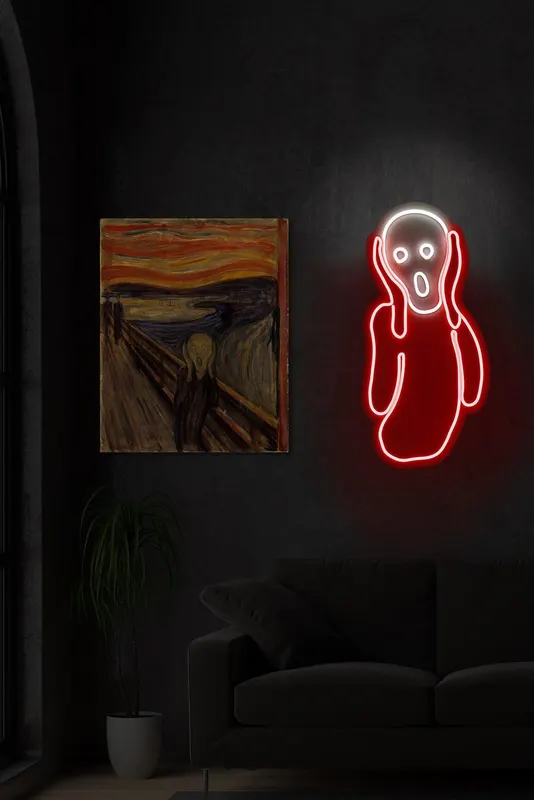 Lampa Neon Scream - arsiv5