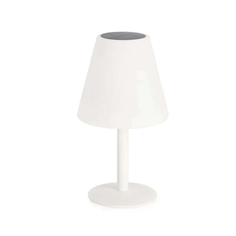 Lampa de masa portabila SOLAR WHITE - Alb
