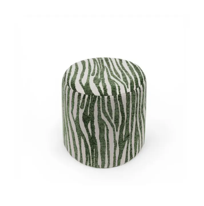 Taburet CORFINO Ø40 CM - Verde