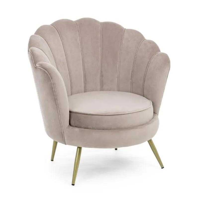 Fotoliu GILIOLA LIGHT GREY - Grey