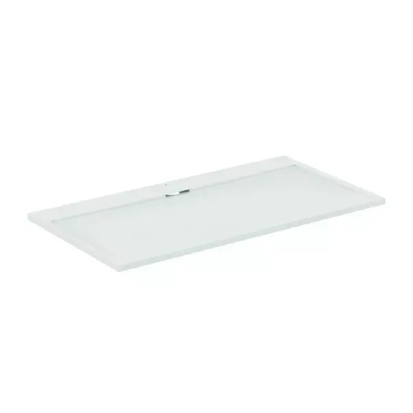 Cadita de dus dreptunghiulara Ideal Standard i.life Ultra Flat S alb pur 170x90 cm