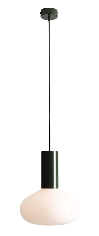 Lampa suspendata ZENTOR - Verde mușchi / M (26 cm)
