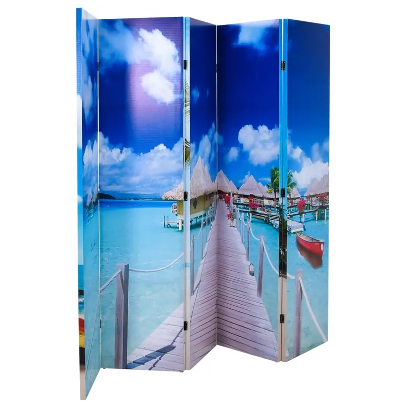paravan de camera pliabil, 200 x 170 cm, plaja