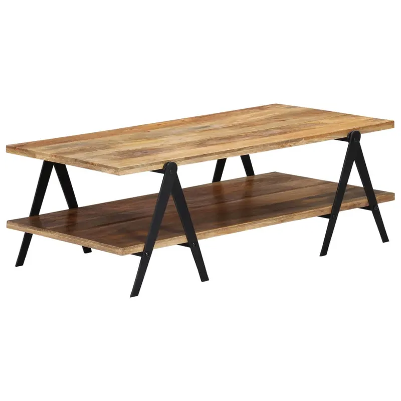 masuta de cafea, 115 x 60 x 40, lemn masiv de mango