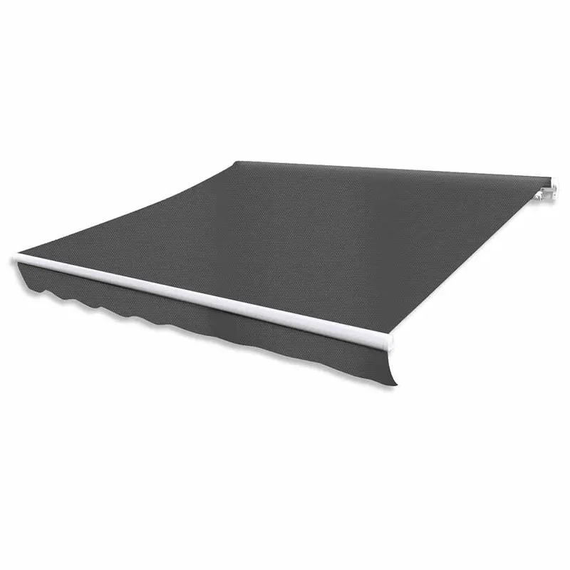 copertina pliabila motorizata, 400 cm, antracit