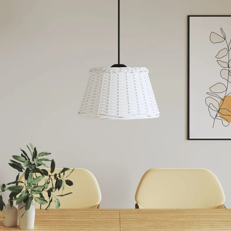 abajur lustra, alb, Ø50x30 cm, rachita