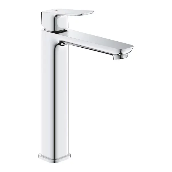 Baterie lavoar Grohe 1017290000, Cubeo, tip comanda monocomanda, tip instalare pe blat, marime xl, crom