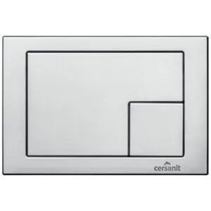 Buton actionare pentru mecanism, patrat, crom mat, LINK CERSANIT