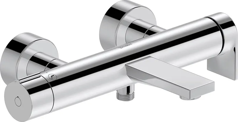 Baterie cada Duravit TU5230000010, Tulum, montaj pe perete, tip incastrare aparent, tip comanda monocomanda, crom