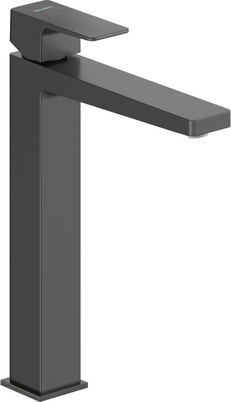 Baterie pentru lavoar Duravit MH1040002046, lavoar Manhattan, tip comanda monocomanda, marime xl, negru