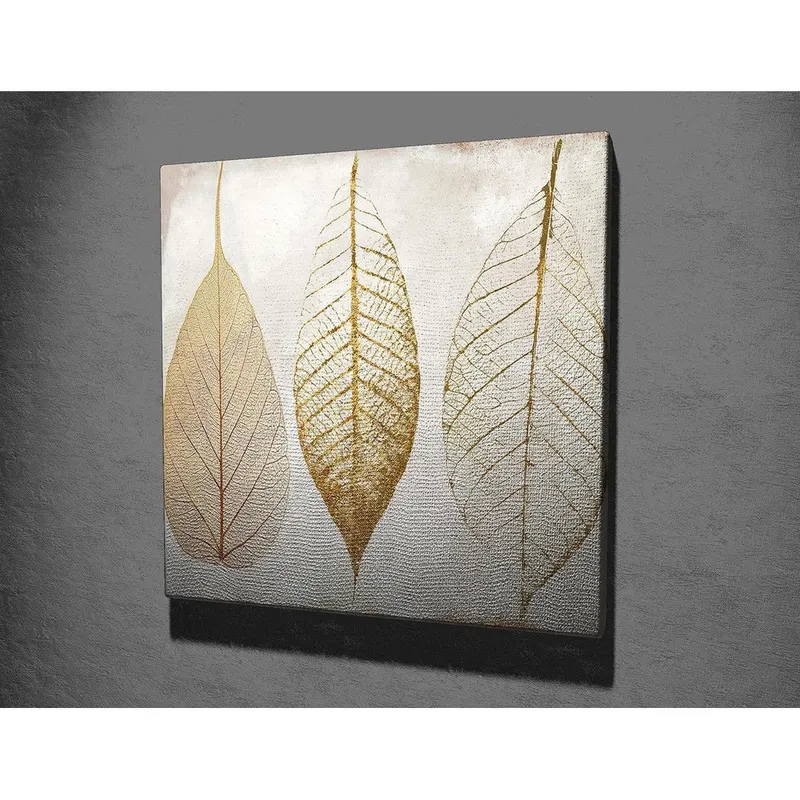 Tablou Canvas Symphony, Crem, 45x45 cm - Bej