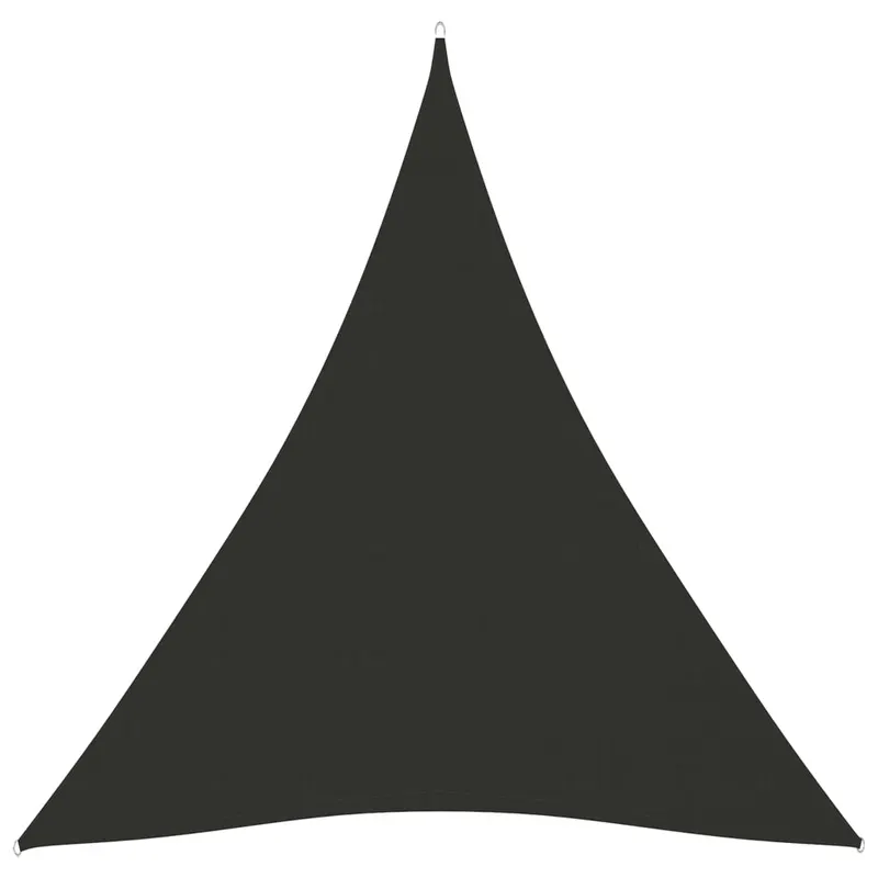 parasolar, antracit, 4x5x5 m, tesatura oxford, triunghiular