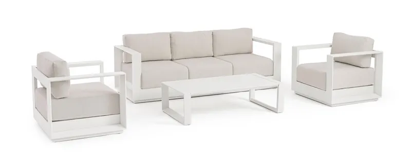 Set pentru exterior MOSES - Alb