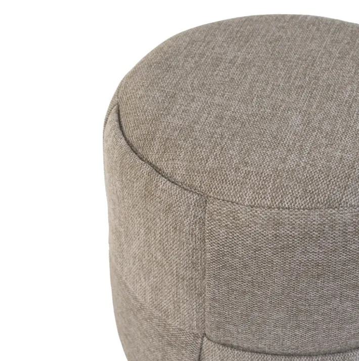 Taburet ELNIS Ø40 CM - Taupe