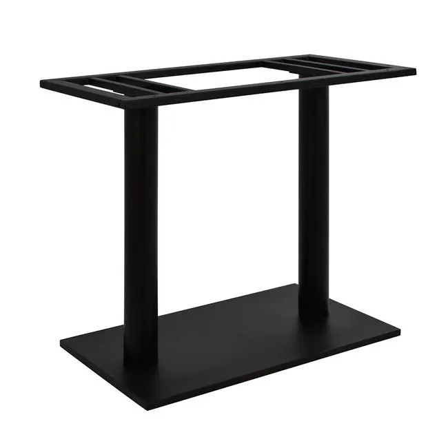 Picior masa DOBO pentru blat 120x70cm / 120x80cm - Negru
