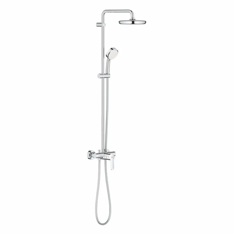 Coloana de dus crom cu baterie monocomanda Grohe Tempesta Cosmopolitan 210