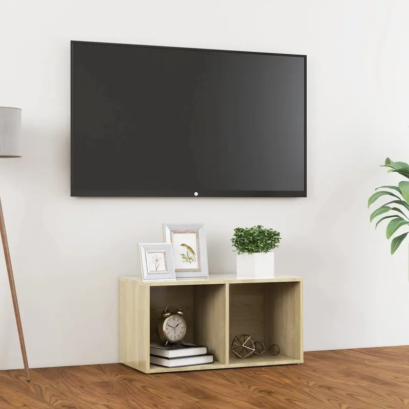 comoda tv, stejar sonoma, 72x35x36,5 cm, pal