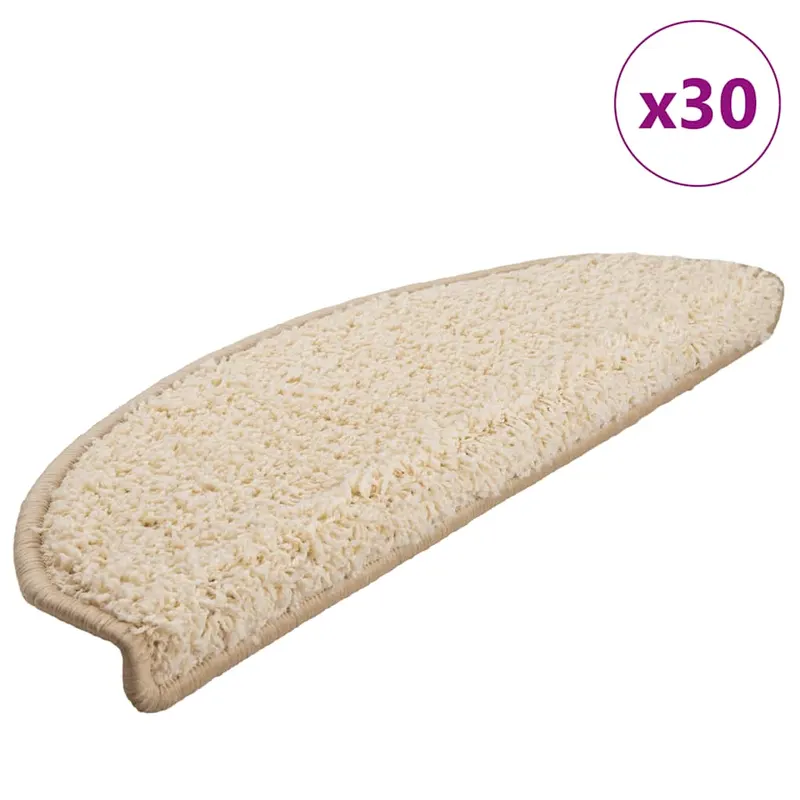 covorase scara 30 buc crem 65x21x4 cm