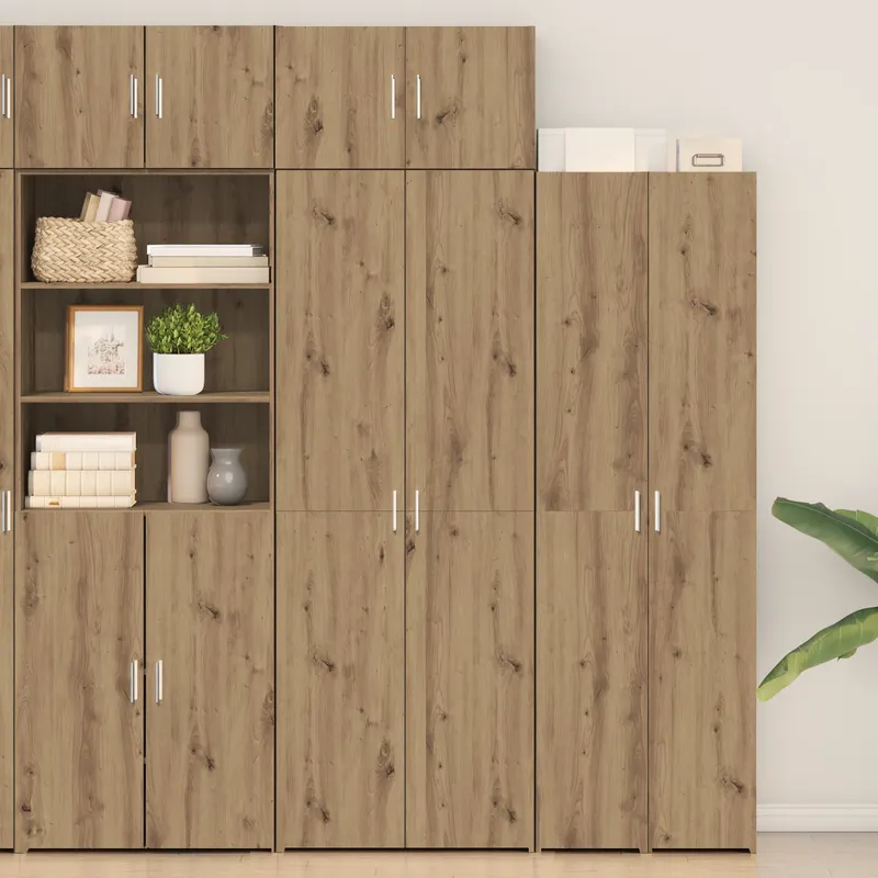 Dulap de depozitare stejar artizan 70x42.5x225 cm lemn prelucrat, dulap pe perete stejar artizan 70x42.5x40 cm lemn prelucrat