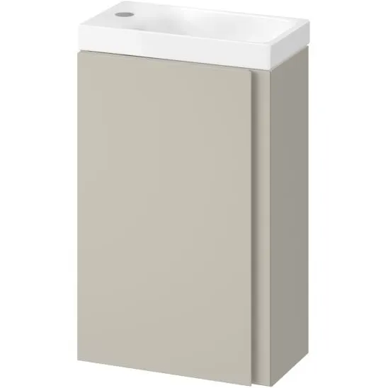 Dulap baie suspendat cu lavoar inclus 40 cm, casmir, Cersanit Moduo