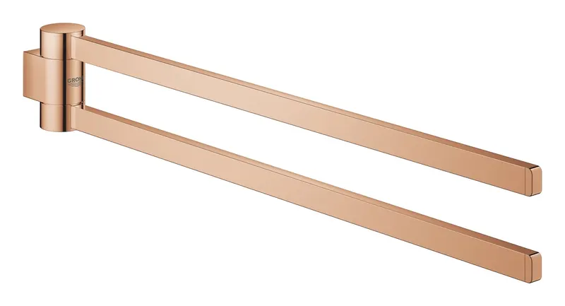 Suport prosop Grohe 41063DA0, Selection, 400 mm, meta, lucios, cupru