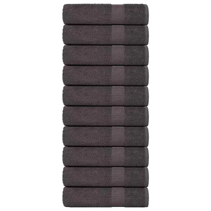 Prosoape de maini, frogn, antracit, 50x100 cm, 360 g/m2, 100%