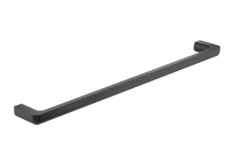 Bara prosop Roca A817030NM0, Tempo, tip instalare pe perete, numar orificii instalare 2, elemente fixare ascunse, negru