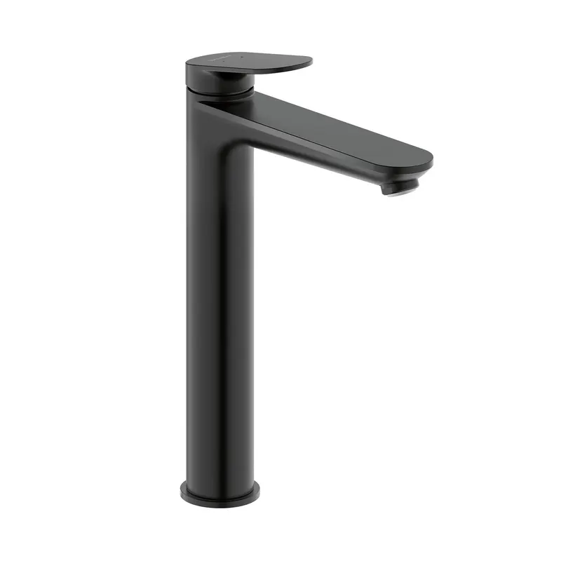 Baterie lavoar Duravit WA1040002046, Wave, tip comanda monocomanda, marime xl, tip instalare pe blat, negru