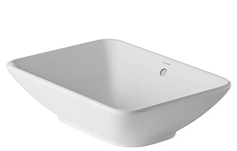 Lavoar Duravit 0334520000, Bacino, montaj pe blat, nr orificii baterie fara, preaplin, zona montaj interior, alb