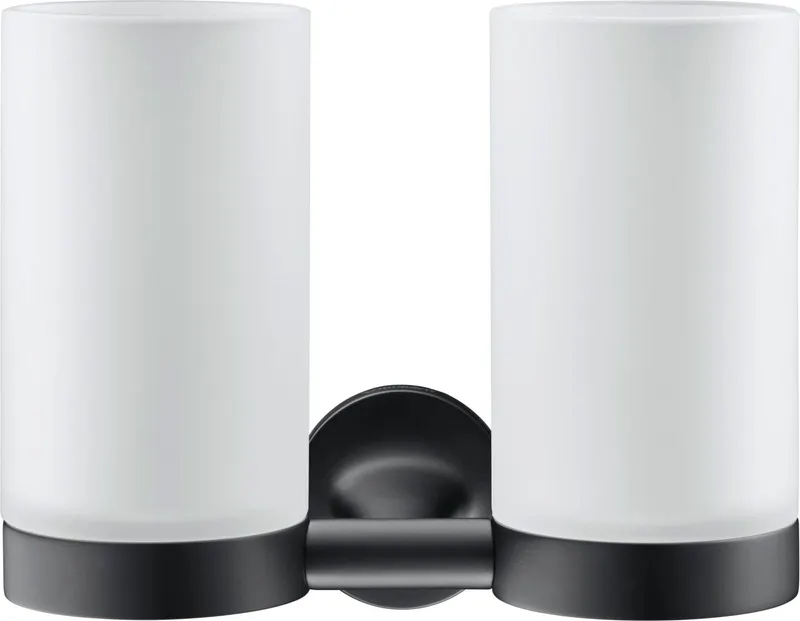 Pahar baie Duravit 0099484600, Starck T, tip instalare pe perete, calitate superioara pentru baia ta, negru