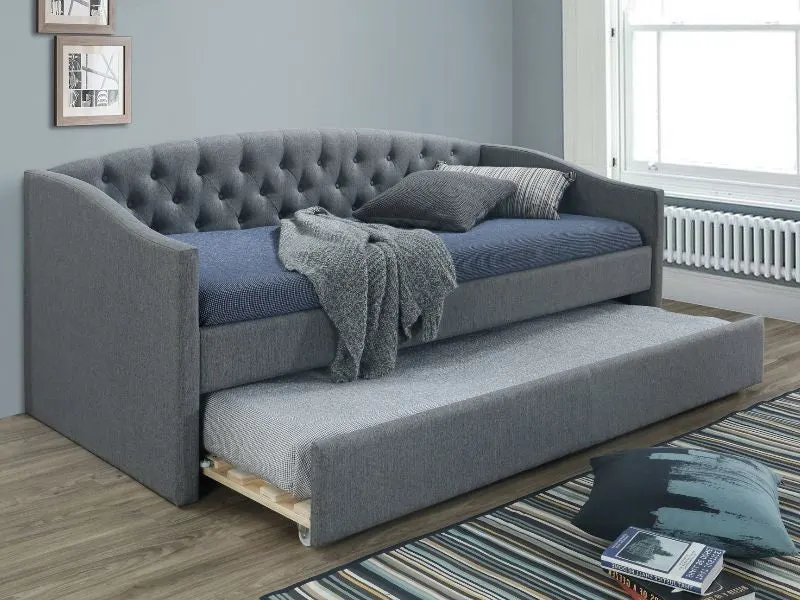 Pat extensibil ALESSA GREY 90 x 200 CM