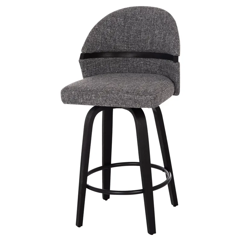 Scaun de bar rotativ APARCA H65 CM - Grey
