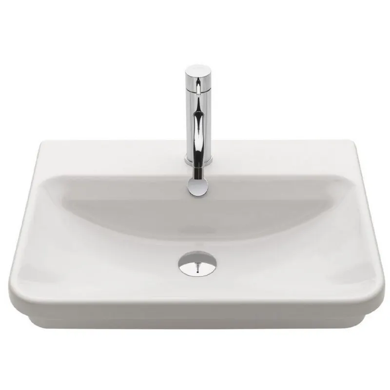 Lavoar incastrat alb 55 cm Gala Emma
