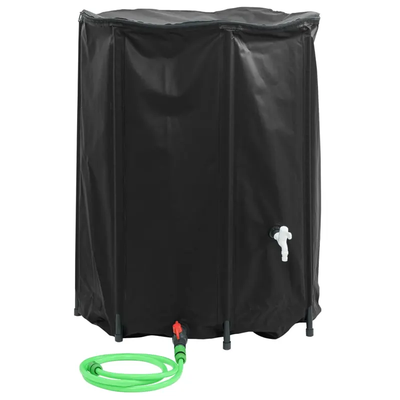 rezervor de apa cu robinet, pliabil, 750 l, pvc