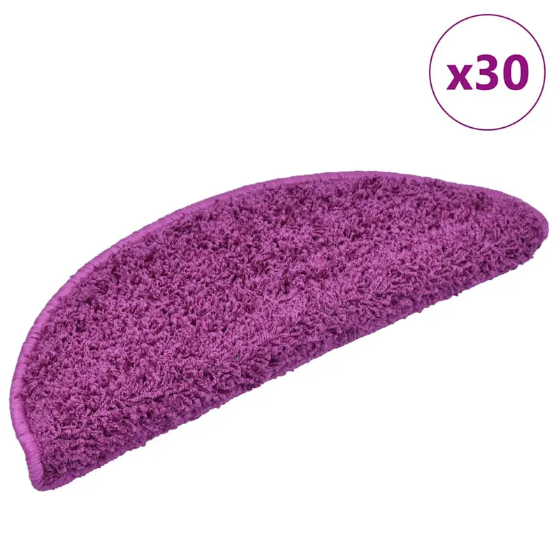 covorase scara 30 buc violet 65x21x4 cm