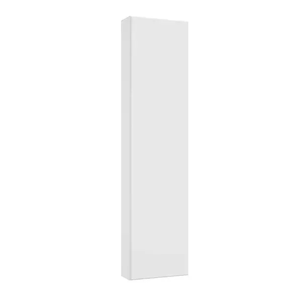 Dulap coloana Defra, 170 x 40 x 17 cm, usa, mat, alb, 291-C-04201