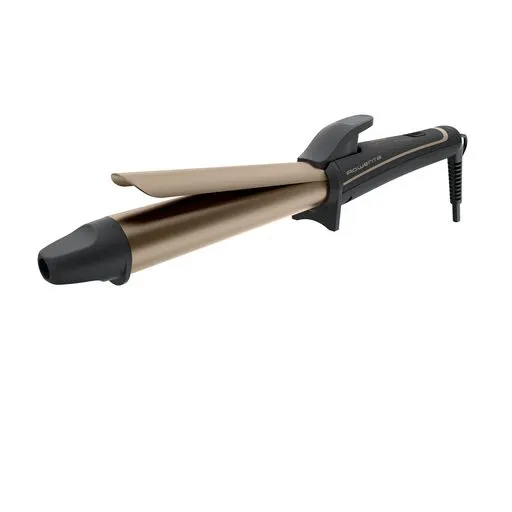 Ondulator Rowenta Curling Iron CF3227F0, Negru Gold