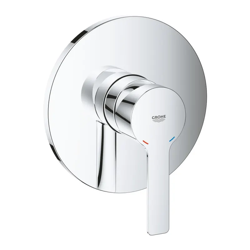 Baterie dus incastrata Grohe Lineare pentru corp ingropat crom lucios