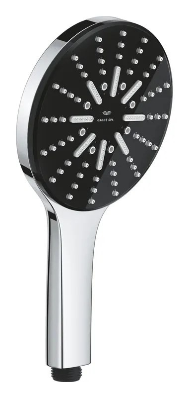 Para de dus Grohe 101676KI00, SPA AQUA, 130 mm, 3 functii, ABS acril, lucios, crom