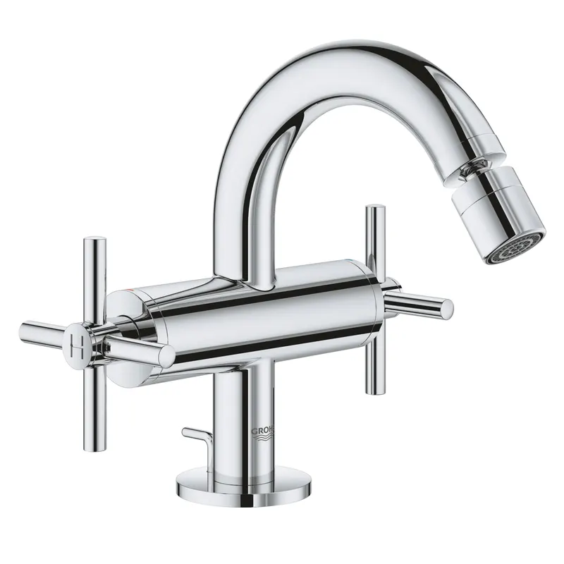 Baterie bideu Grohe 24027003, 28 mm, 1 bar, 34 mm, 167 mm, 126 mm, 575 mm, 1 orificii instalare, Crom