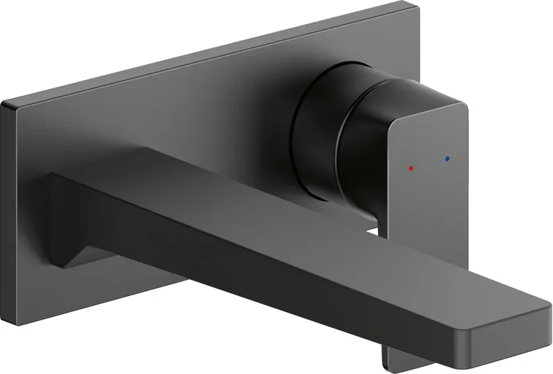Baterie pentru lavoar Duravit MH1070004046, lavoar Manhattan, tip comanda monocomanda, marime l, negru