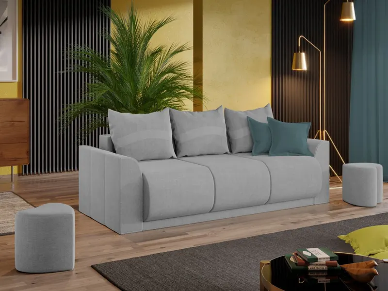 Set Canapea si Fotolii Nova Gri Deschis — imaginea 2