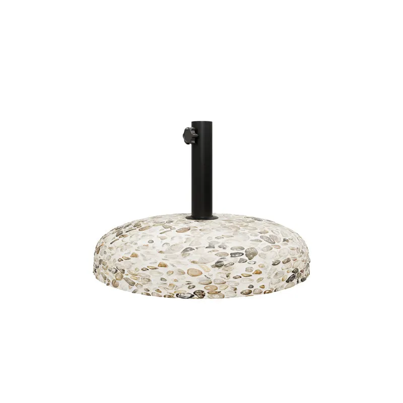 Baza de umbrela de ciment cu 15kg D35cm, 35x35x32 cm - Gri