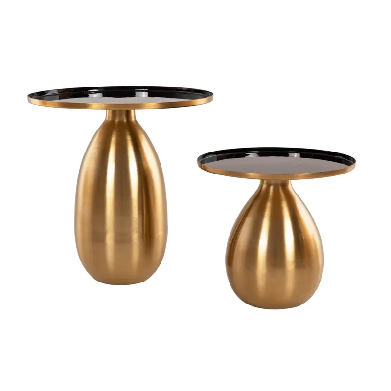 Set 2 masute de cafea STARVOL Ø40x37/50x53 CM